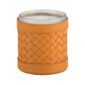 Riviere Ester Handwoven Leather Candle Holder | Kneen & Co