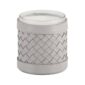 Riviere Ester Handwoven Leather Candle Holder | Kneen & Co