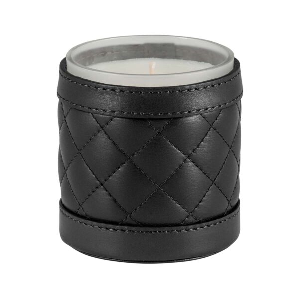 Riviere Ester Diamonds Leather Candle Holder | Kneen & Co