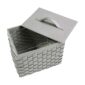 Riviere Barcellona Rectangular Leather Basket | Kneen & Co