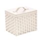 Riviere Barcellona Rectangular Leather Basket | Kneen & Co