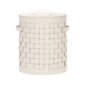 Riviere Barcellona Round Leather Basket | Kneen & Co