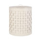 Riviere Barcellona Round Leather Basket | Kneen & Co