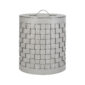 Riviere Barcellona Round Leather Basket | Kneen & Co