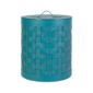 Riviere Barcellona Round Leather Basket | Kneen & Co