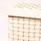 Riviere Barcellona Leather Laundry Basket | Kneen & Co