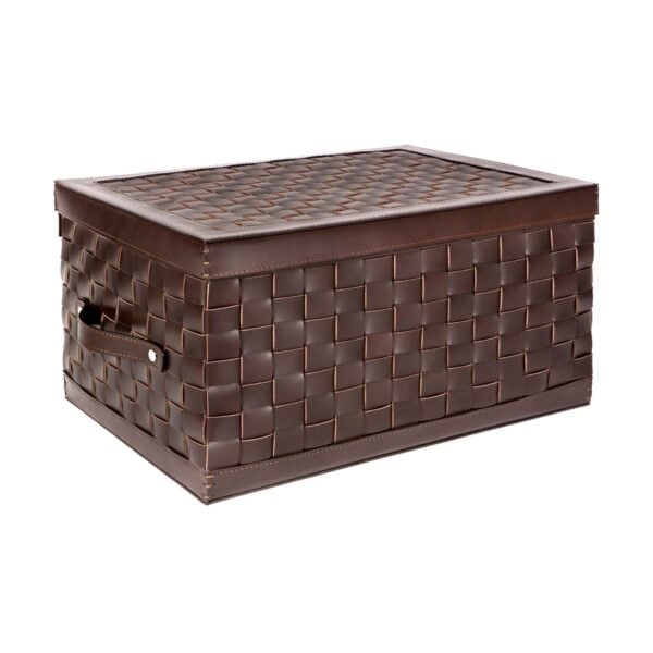 GB-Riviere-BK-TR-lg-Trunk-w-lid-MOKA-LG-CLOSED-CUTOUT01-1200x1200-100KB Riviere Barcellona Leather Shoe Trunk | Kneen & Co