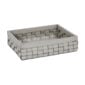 Riviere Barcellona Rectangular Leather Basket | Kneen & Co
