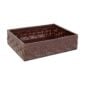 Riviere Barcellona Rectangular Leather Basket | Kneen & Co
