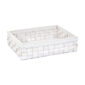 Riviere Barcellona Rectangular Leather Basket | Kneen & Co