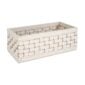 Riviere Barcellona Rectangular Leather Basket | Kneen & Co
