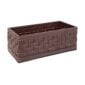 Riviere Barcellona Rectangular Leather Basket | Kneen & Co