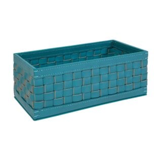 Riviere Barcellona Rectangular Leather Basket | Kneen & Co
