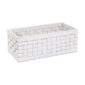 Riviere Barcellona Rectangular Leather Basket | Kneen & Co