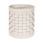 Riviere Barcellona Round Leather Basket | Kneen & Co