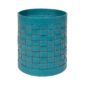 Riviere Barcellona Round Leather Basket | Kneen & Co