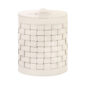 Riviere Barcellona Round Leather Basket | Kneen & Co