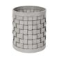 Riviere Barcellona Round Leather Basket | Kneen & Co