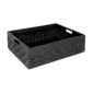 Riviere Barcellona Rectangular Leather Basket | Kneen & Co