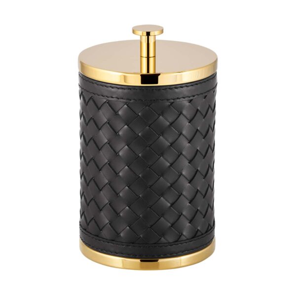 Riviere Alghero Handwoven Leather Box | Kneen & Co