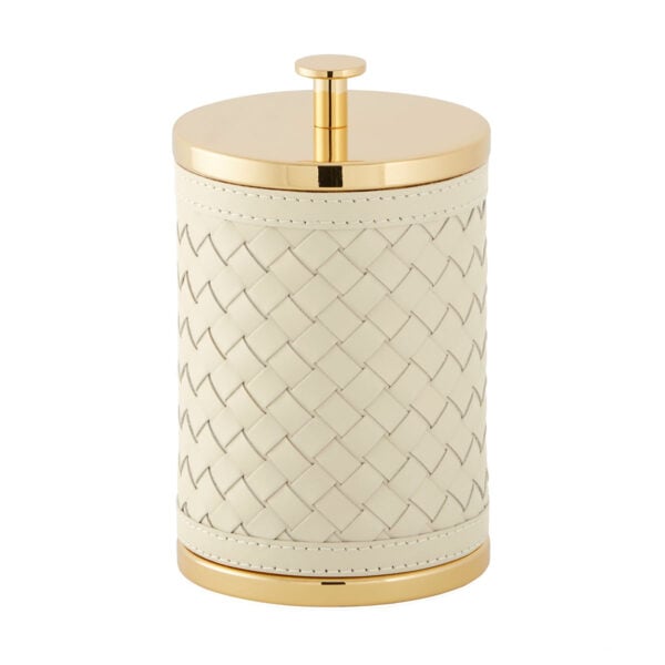 Riviere Alghero Handwoven Leather Box | Kneen & Co