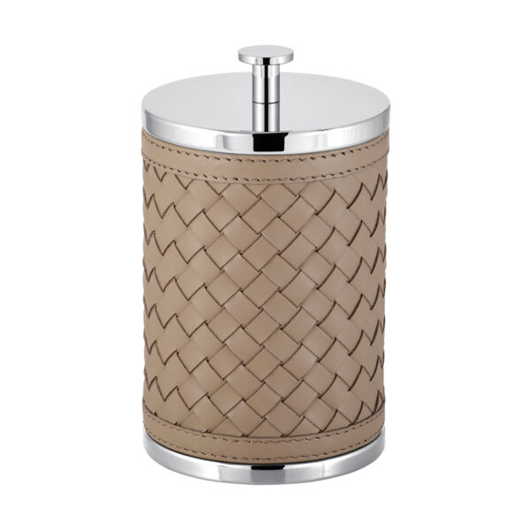 Riviere Alghero Handwoven Leather Box | Kneen & Co