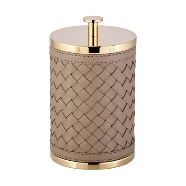 Riviere Alghero Handwoven Leather Box | Kneen & Co