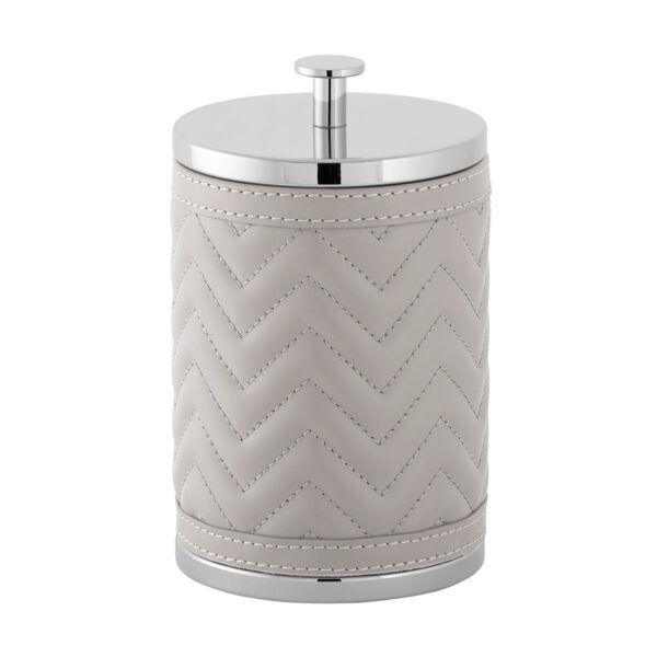 GB-Riviere-BS-LB-TS-AlgheroHerringbone-Box-LG-CHROME-GREY-CUTOUT01-1200x1200-100KB Riviere Alghero Herringbone Leather Box | Kneen & Co