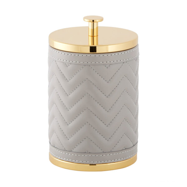 GB-Riviere-BS-LB-TS-AlgheroHerringbone-Box-LG-GOLD-GREY-CUTOUT02-1200x1200-100KB Riviere Alghero Herringbone Leather Box | Kneen & Co