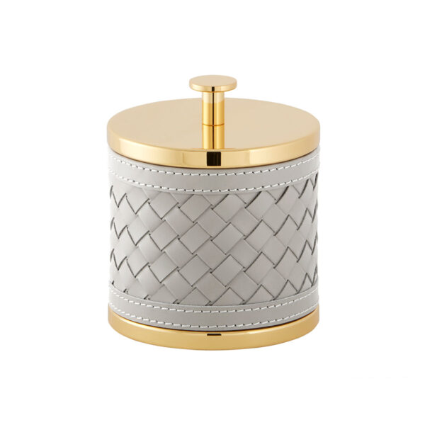 Riviere Alghero Handwoven Leather Box | Kneen & Co
