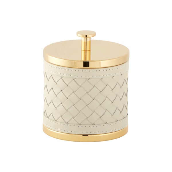 Riviere Alghero Handwoven Leather Box | Kneen & Co