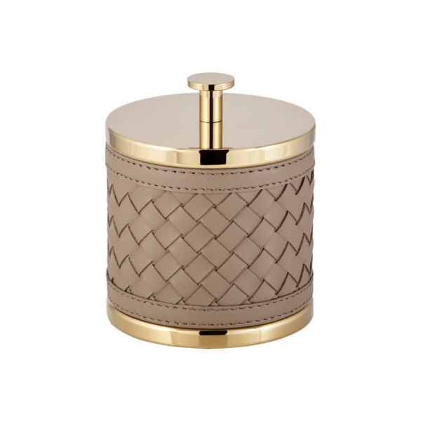 Riviere Alghero Handwoven Leather Box | Kneen & Co