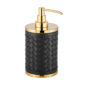 Riviere Alghero Handwoven Leather Soap Dispenser | Kneen & Co