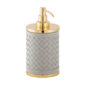 Riviere Alghero Handwoven Leather Soap Dispenser | Kneen & Co