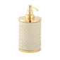 Riviere Alghero Handwoven Leather Soap Dispenser | Kneen & Co