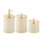 Riviere Alghero Handwoven Leather Bathroom Set | Kneen & Co