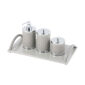 Riviere Alghero Handwoven Leather Bathroom Set | Kneen & Co