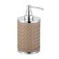 Riviere Alghero Handwoven Leather Soap Dispenser | Kneen & Co