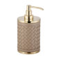 Riviere Alghero Handwoven Leather Soap Dispenser | Kneen & Co