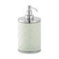 Riviere Alghero Diamonds Leather Soap Dispenser | Kneen & Co