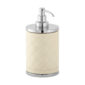 Riviere Alghero Diamonds Leather Soap Dispenser | Kneen & Co