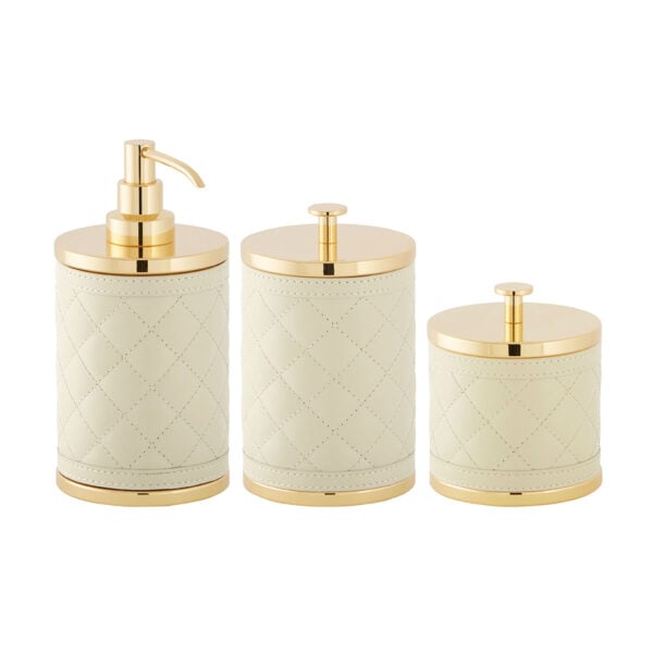 GB-Riviere-BS-SD-PT-BS-LB-PT-BS-SB-PT-AlgheroDiamnds-SoapDispnsr-LGBox-SM-Box-GOLD-IVORY-CUTOUT01-1200x1200-100KB Riviere Alghero Diamonds Leather Bathroom Set | Kneen & Co
