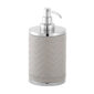 Riviere Alghero Herringbone Leather Soap Dispenser | Kneen & Co