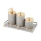 Riviere Alghero Herringbone Leather Bathroom Set | Kneen & Co