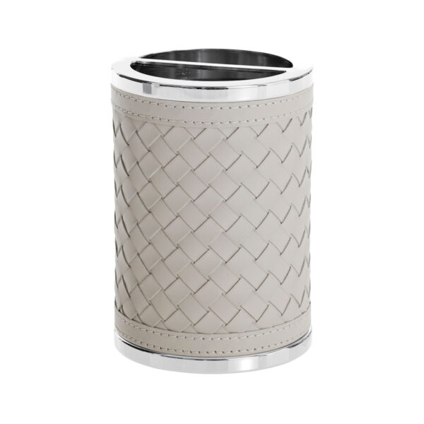 Riviere Alghero Handwoven Leather Toothbrush Holder | Kneen & Co