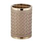 Riviere Alghero Handwoven Leather Toothbrush Holder | Kneen & Co