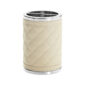 Riviere Alghero Diamonds Leather Toothbrush Holder | Kneen & Co