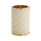 Riviere Alghero Diamonds Leather Toothbrush Holder | Kneen & Co