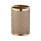 Riviere Alghero Diamonds Leather Toothbrush Holder | Kneen & Co