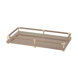 Riviere Thea Lacquer Rectangular Tray